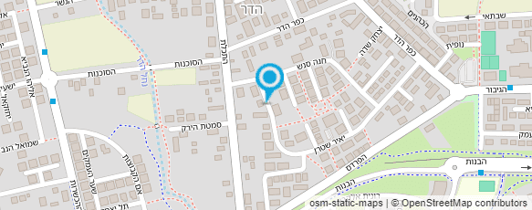 מפת הגעה אל רותם בר