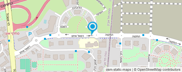 מפת הגעה אל ענבל רוטמן - פילאטיס בתנועה