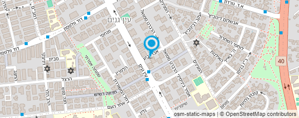 מפת הגעה אל חורחה רוסנברג מאמן כושר