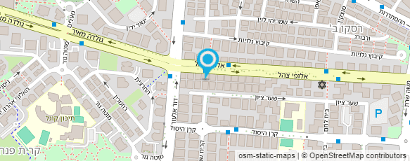 מפת הגעה אל דניאל זוסמן