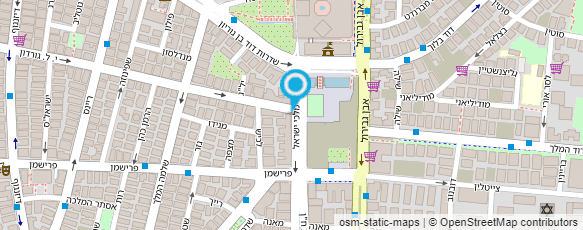 מפת הגעה אל רונית רובינסון