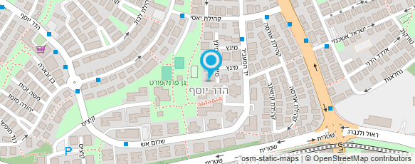 מפת הגעה אל נועה - פילאטיס בתנועה מפת הגעה אל נועה - פילאטיס בתנועה