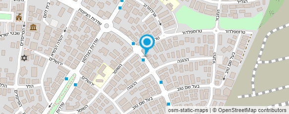 מפת הגעה אל עו''ד רוזנצויג מני