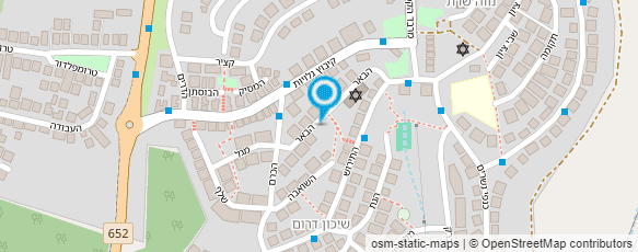 מפת הגעה אל פחימה יפה