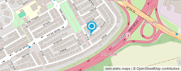 מפת הגעה אל תדמור מגן מורה לסטטיסטיקה