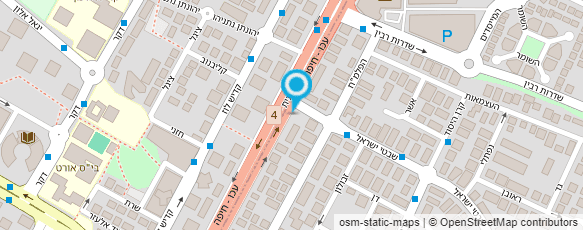 מפת הגעה אל יניב מדר יועץ נדל"ן