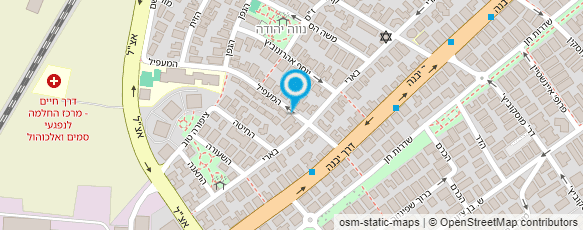 מפת הגעה אל סתיו אחאי מורה לפסנתר