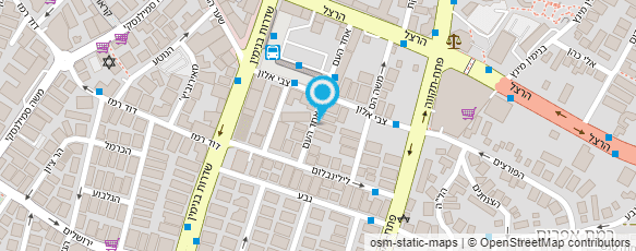 מפת הגעה אל בלה בנימיני - מאפרת