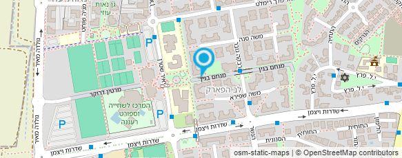 מפת הגעה אל מיכל הר שמש