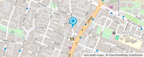 מפת הגעה אל פרלמן גלעדי - משרד עו"ד ונוטריונים