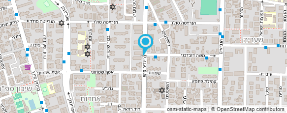 מפת הגעה אל אלמוג אוסטרו - מאמן כושר אישי