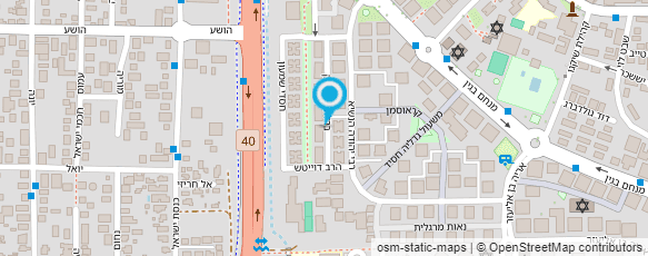 מפת הגעה אל טל יצחקי - מאמן כושר אישי