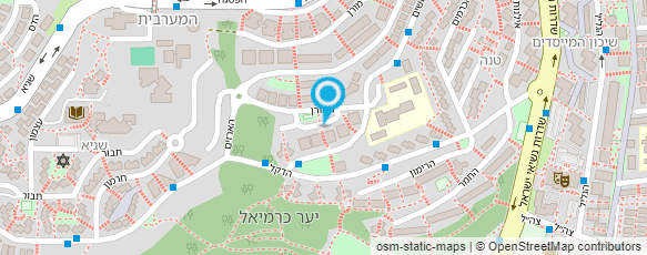 מפת הגעה אל ROMakeup - רום טשילג