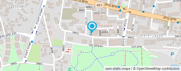 מפת הגעה אל נטלי יוסף עיצוב שיער