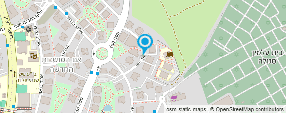 מפת הגעה אל רם רחמים מאמן כושר