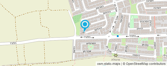 מפת הגעה אל דנולה סטודיו לתנועה