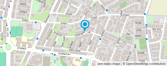 מפת הגעה אל שון אשכנזי