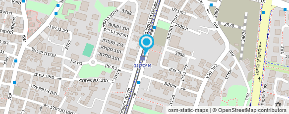 מפת הגעה אל אלון מורה לפסנתר