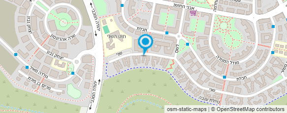 מפת הגעה אל אירית זקס פינטו-פסיכודרמה