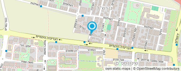 מפת הגעה אל זיו קפון מורה פרטי