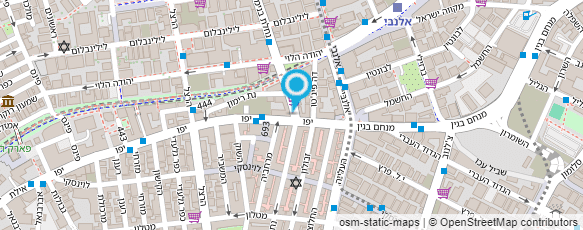 מפת הגעה אל סקרול סטודיו scroll studio