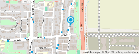 מפת הגעה אל גיטה לוי