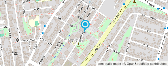 מפת הגעה אל אלכס פטרונין מורה לערבית