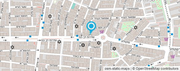 מפת הגעה אל לוקה פרחים