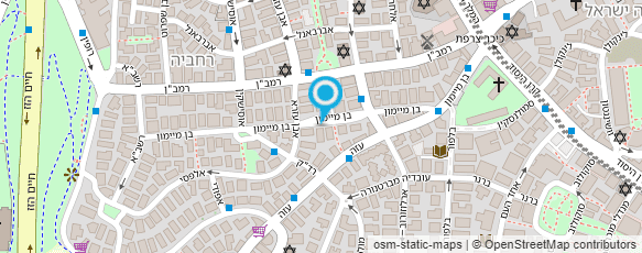 מפת הגעה אל רחל בשדרה