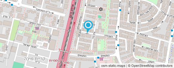 מפת הגעה אל מירה תמם קוסמטיקה