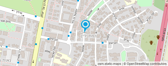 מפת הגעה אל חיים משרקי מורה פרטי