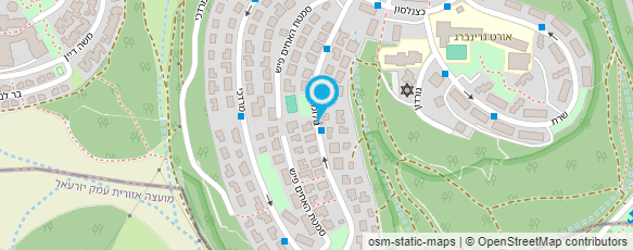 מפת הגעה אל רונן זינר מאמן כושר