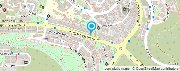 מפת הגעה אל מעיין ישר