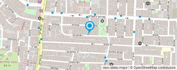 מפת הגעה אל קסניה ליסיקה מעסה רפואית בכירה