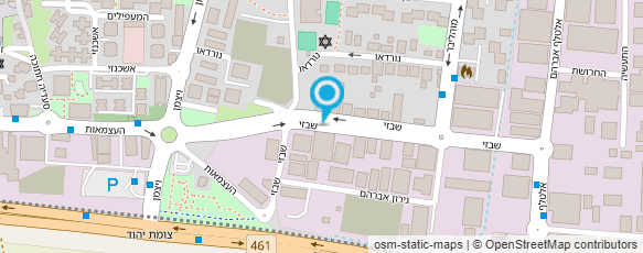 מפת הגעה אל אלי קורינו מאמן כושר