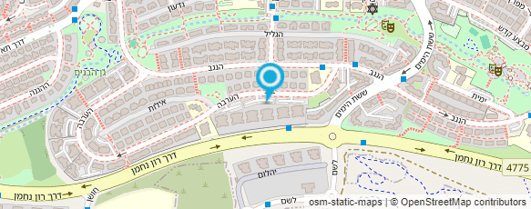 מפת הגעה אל נועה מדינה לוי רפואה משלימה לנשים