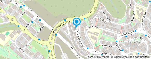 מפת הגעה אל מטי דושינסקי