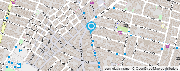 מפת הגעה אל גלי דור - מורה לאנגלית