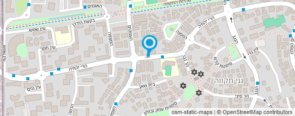 מפת הגעה אל סהר לוין - מורה פרטי