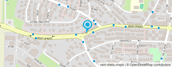 מפת הגעה אל בר רווח - עיצוב שיער