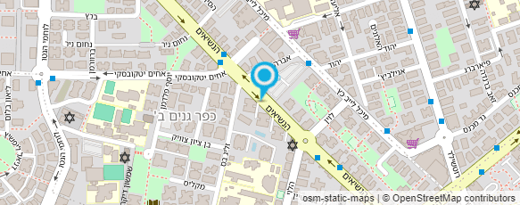 מפת הגעה אל המאתר - איתור נזילות ואינסטלציה