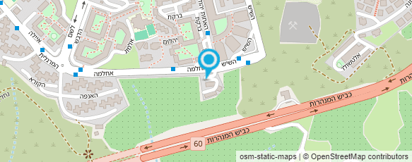 מפת הגעה אל בית ספר למטפלים בקול