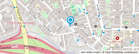 מפת הגעה אל גלעד דהרי יועץ נדל"ן