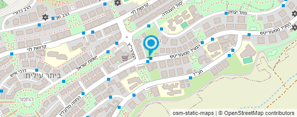 מפת הגעה אל עו"ד שטרית מנחם