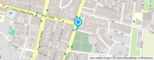 מפת הגעה אל גולדן טניס נתניה