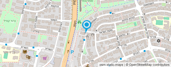 מפת הגעה אל אבי דניאלי - מעסה רפואי