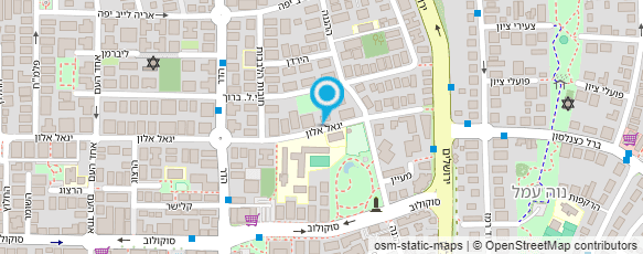 מפת הגעה אל איילת הרוסי-פרשל