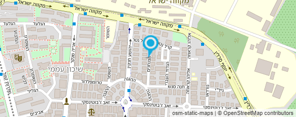 מפת הגעה אל יניב בלכרמן