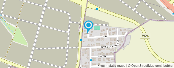 מפת הגעה אל אופיר עיצוב שיער