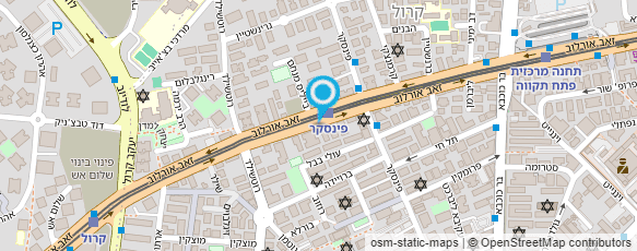 מפת הגעה אל אירנה גולובנסקי